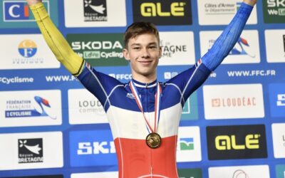 Tilio Pichon, double Champion de France 2024 sur piste (vitesse et 500m)